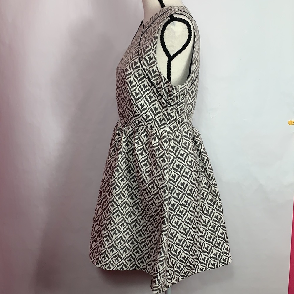 Anthropologie Under Skies sleeveless dress gathered at waist fully lined - Picture 4 of 8